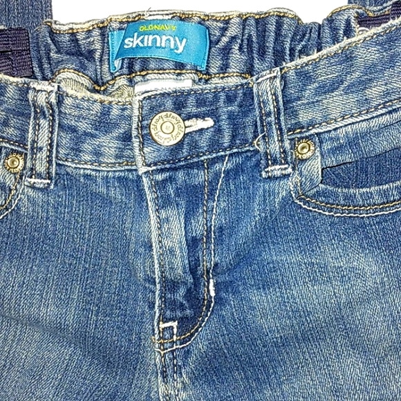 ☆GUC☆Girls OLD NAVY Light Wash~Skinny Straight~Stretchy Denim Jeans☆12Girl/Teen☆ - Picture 7 of 14